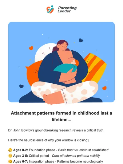 The window for secure attachment is closing