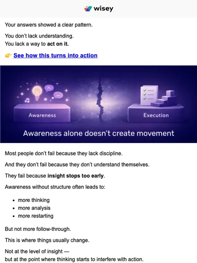 I noticed a clear pattern in your answers