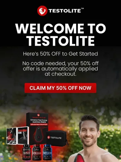Your 50% Off Is Ready