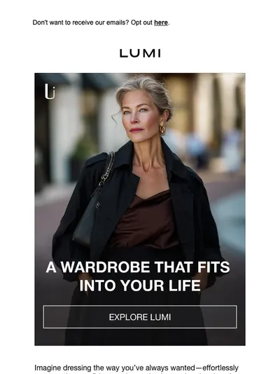 Your wardrobe, your rules