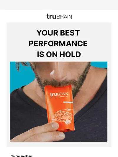 Your TruBrain boost is one click away