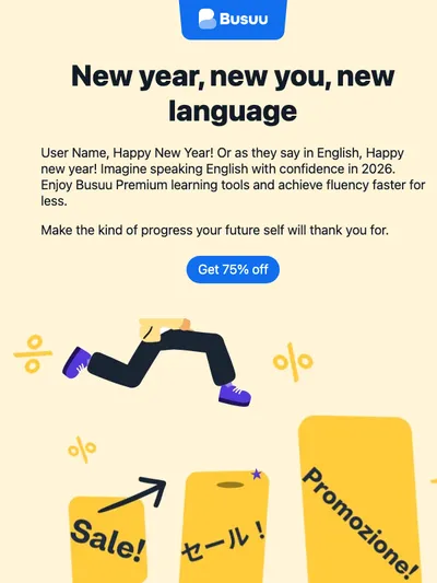 New Year, bigger discount 🎇