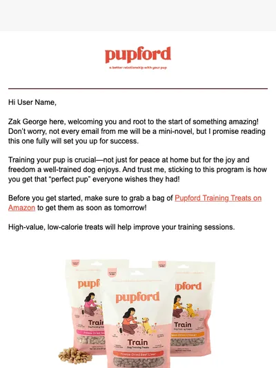 Welcome to 30 Day Perfect Pup! Let's Start Training Your Pup!