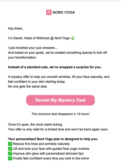 re: we got a little surprise for you 🎉