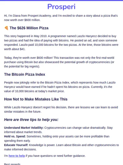 Discover the $626 Million Pizza Story