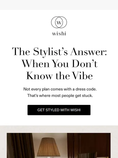 The Stylist’s Answer: When You Don’t Know the Vibe