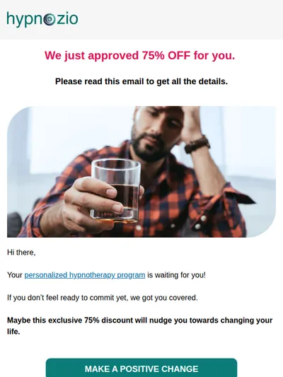 Welcome to your hypnotherapy program!
