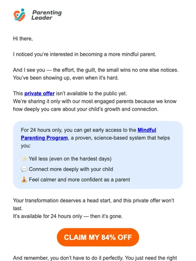 [EXCLUSIVE] 1-day offer for the most involved parents
