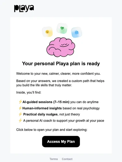 Ready to grow? Your plan is waiting for you 🌱
