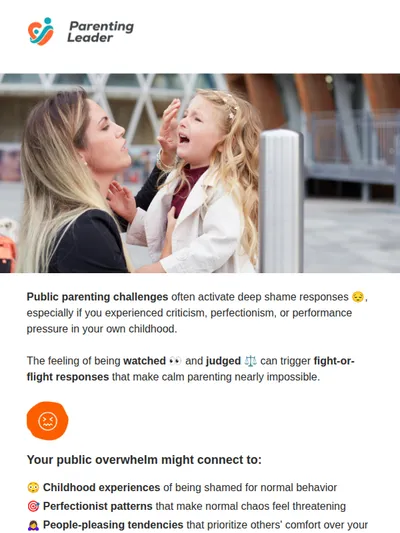 When public parenting triggers shame spirals
