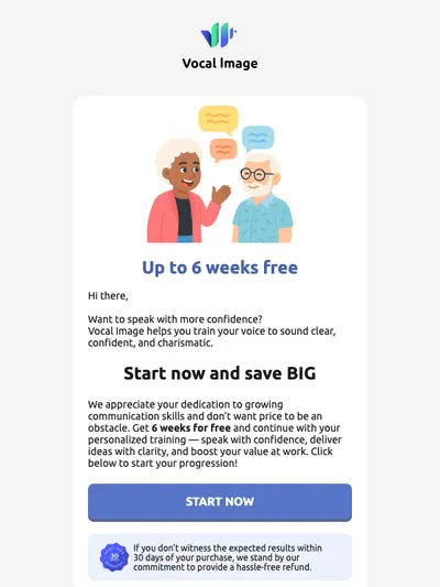 Get up to 6 weeks for free with exclusive discounts
