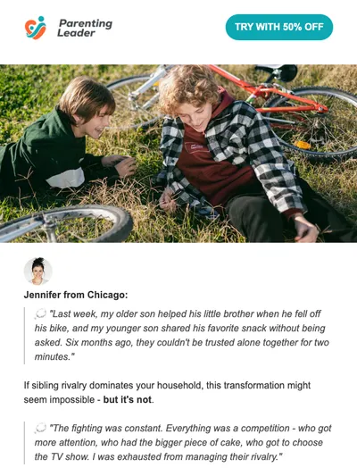 How sibling rivalry became sibling support