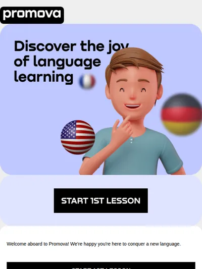 Welcome to Promova! Start learning today