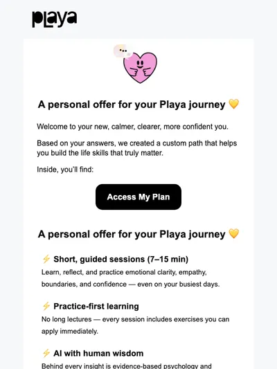 Your personal growth path is waiting for you
