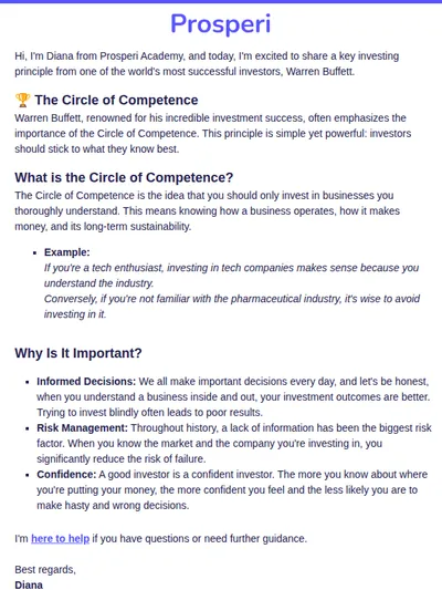 Learn Warren Buffett's Golden Rule