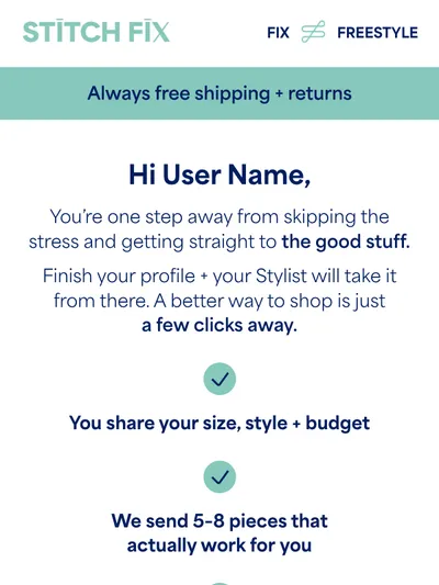 Welcome to Stitch Fix!
