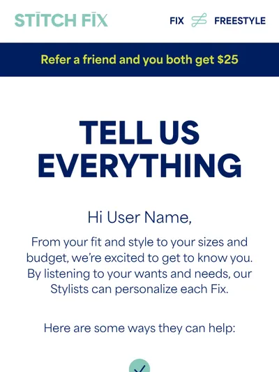 Looks that are so "you"
